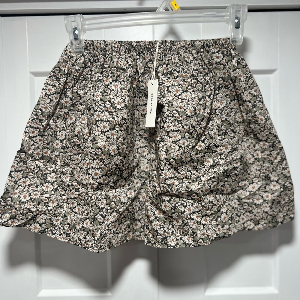 Soor Ploom Emelia Skirt, Daisy Print 6Y NWT